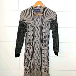 Anthropologie long cardigan sweater